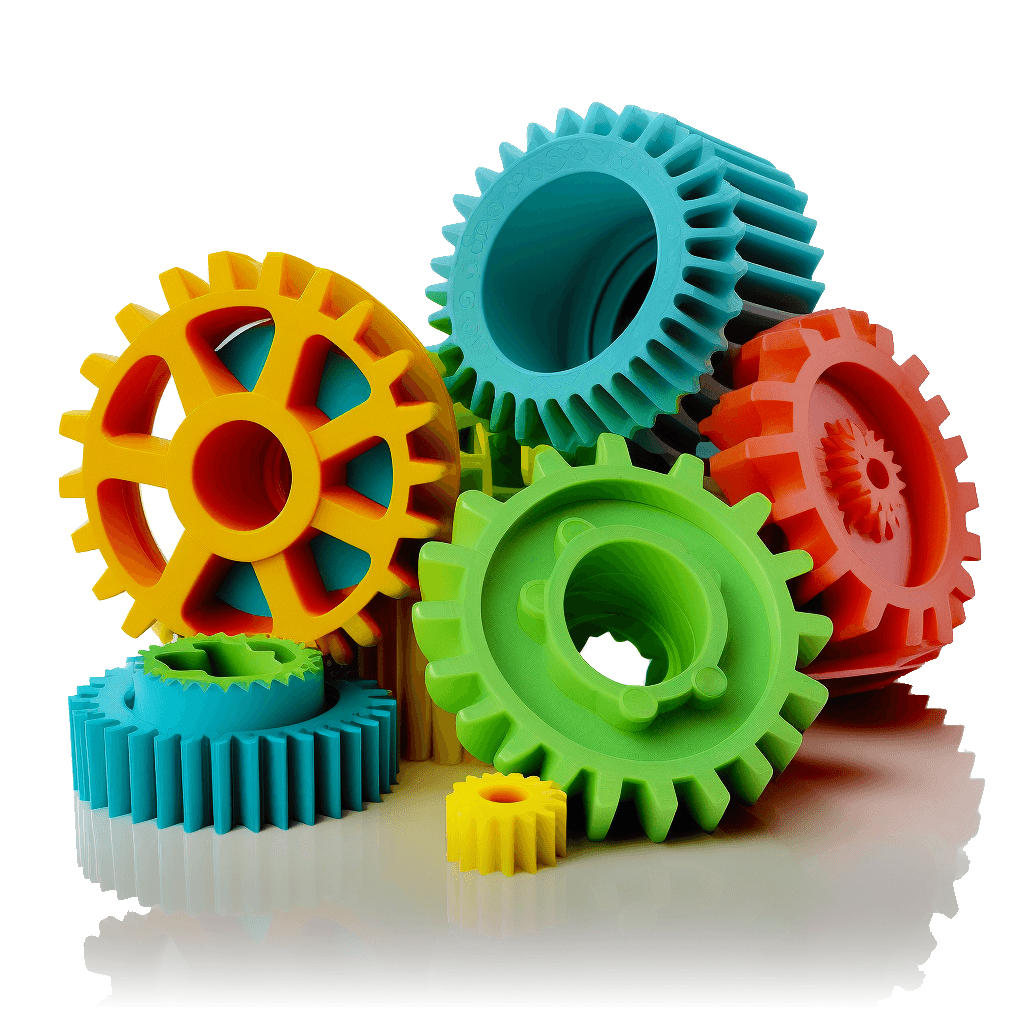 plastic cog items